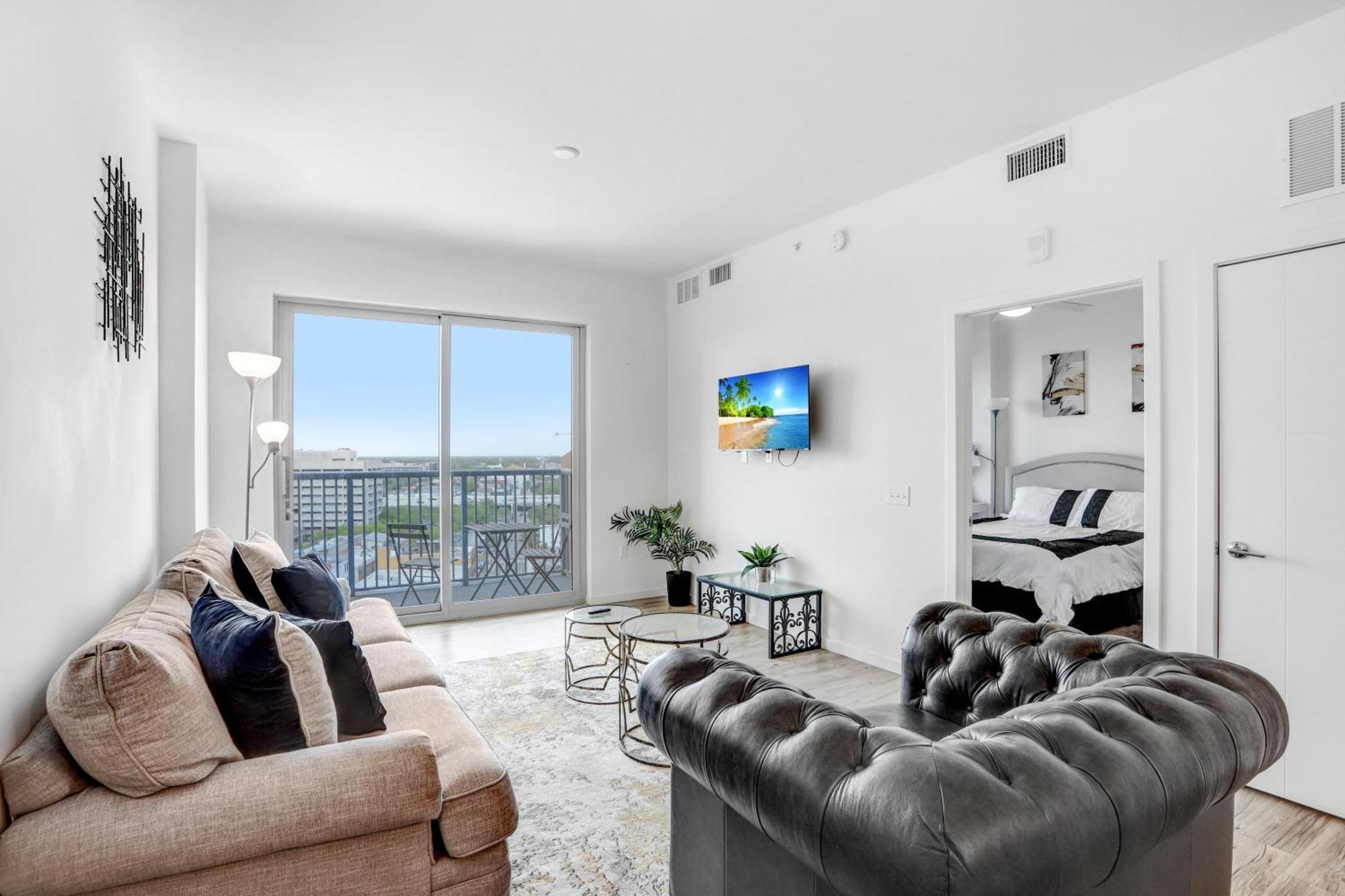 Downtown Tampa Gem 1-Bd W/Pool, Gym, & Sky Loungeアパートメント エクステリア 写真